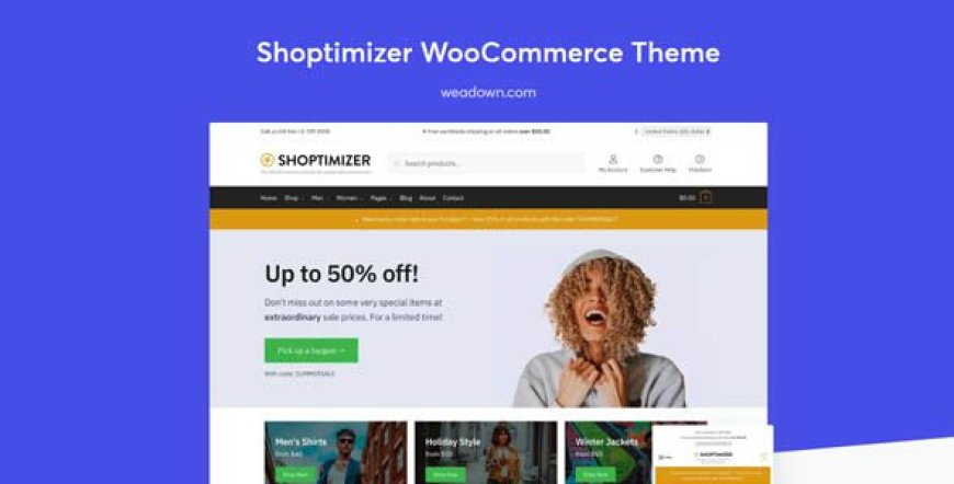 Shoptimizer v2.8.13 – The Fastest WooCommerce Theme