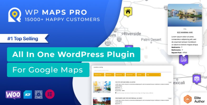 Advanced Google Maps Plugin for WordPress v6.0.1