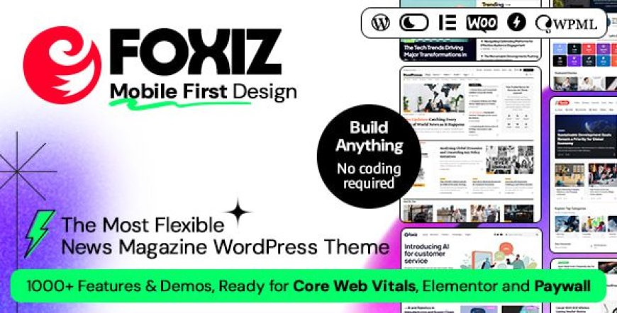 Foxiz v2.6.5 - Newspaper News & Magazine WordPress