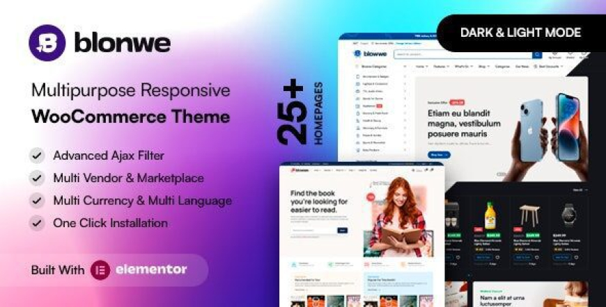 Blonwe v1.2.6 – Multipurpose WooCommerce Theme