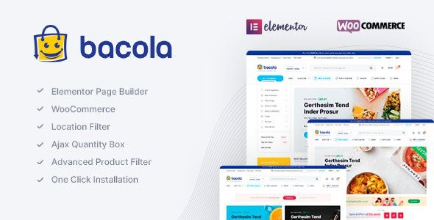 Bacola v1.5.2 - Grocery Store and Food eCommerce Theme