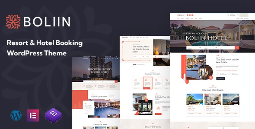 Boliin v1.1.4 - Resort & Hotel Booking WordPress Theme