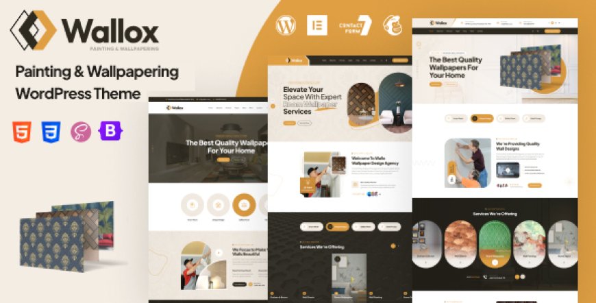 Wallox v1.0.0 - Painting & Wallpapering WordPress Theme