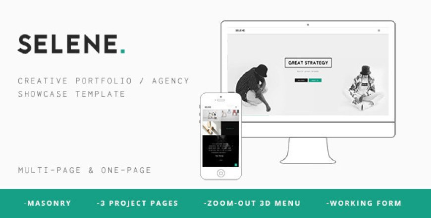 SELENE v1.0 – Creative Portfolio / Agency WP Theme