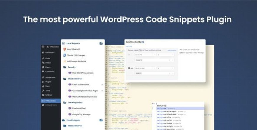 WPCodeBox 2 v1.2.0 – WordPress Code Snippets Plugin