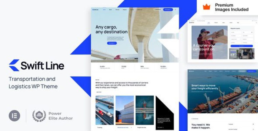 SwiftLine v13 – Transportation Logistics WordPress Theme