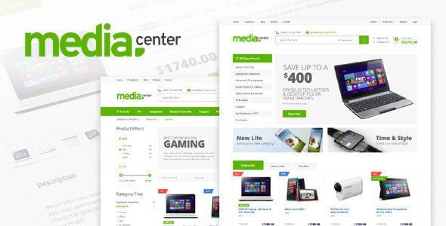 MediaCenter v2.7.23 – Electronics Store WooCommerce Theme