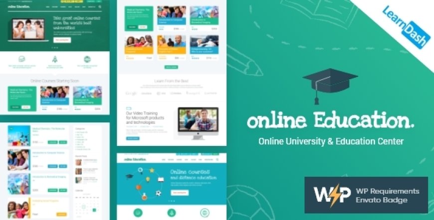 Education Center v3.6.12 | LMS & Online Courses WordPress Theme