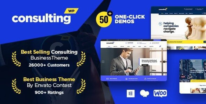 Consulting v6.7.1 - Business, Finance WordPress Theme