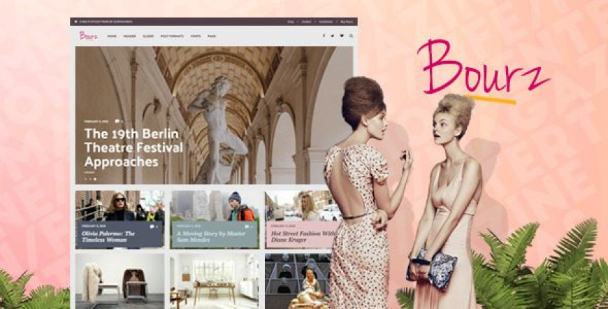 Bourz v7.0.11 – Life, Entertainment & Fashion WordPress Blog Theme