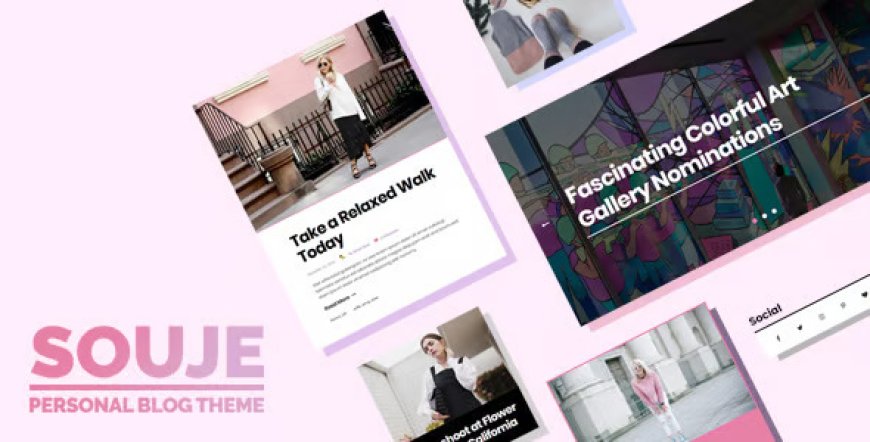 Souje v5.0.11 - Personal WordPress Blog Theme