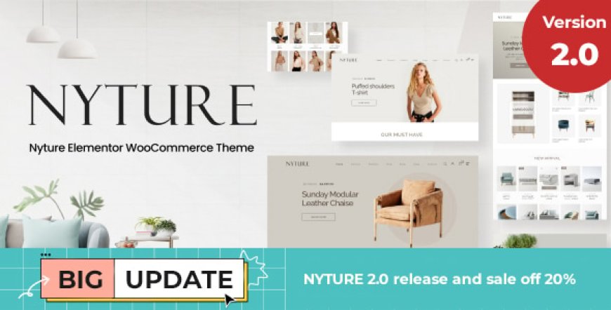 Nyture 2.1.0 - Furniture WooCommerce Theme