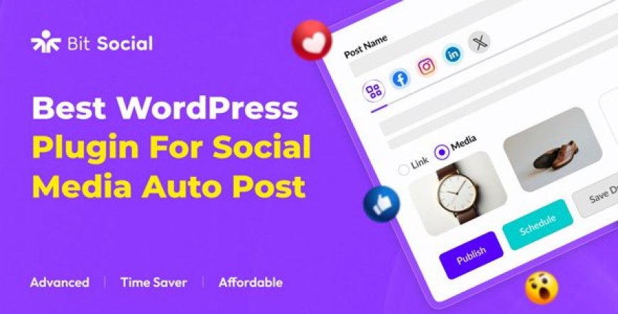 Bit Social Pro v1.3.9 – Social Media Scheduler and Auto Poster Plugin