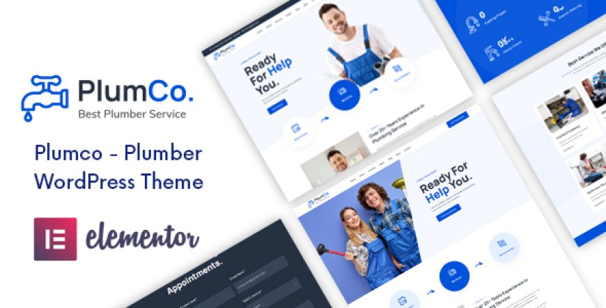 Plumco v1.0.5 - Plumber WordPress Theme