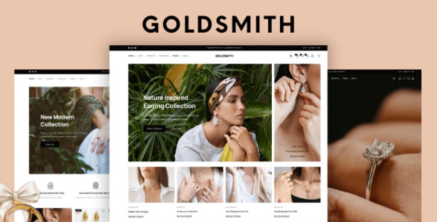 GoldSmith v1.3.8 - Jewelry Store WooCommerce Elementor Theme
