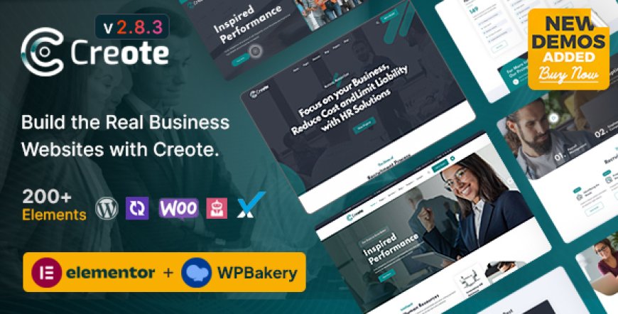 Creote v2.8.7 - Corporate & Consulting Business WordPress Theme