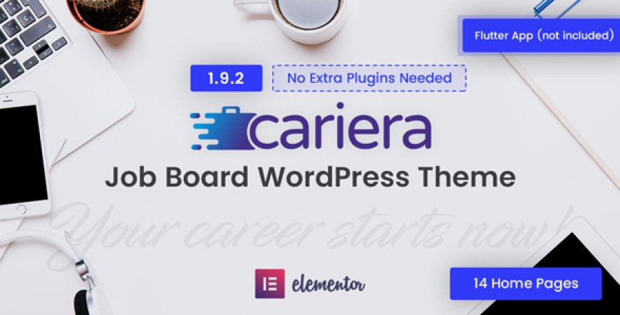 Cariera v1.9.1 - Job Board WordPress Theme