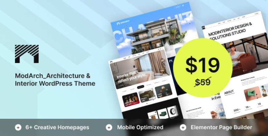 ModArch v1.0.0 - Architecture & Interior WordPress Theme