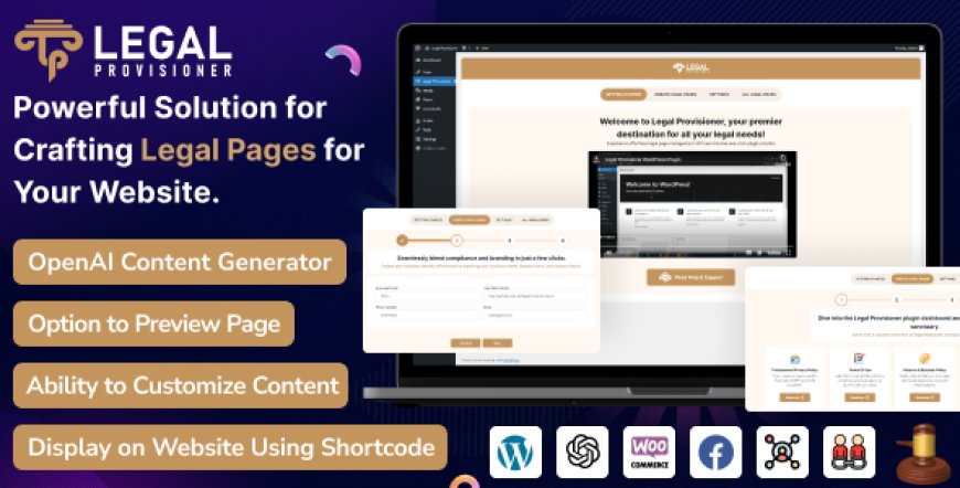 WordPress Legal Pages Generator Plugin with AI v1.0