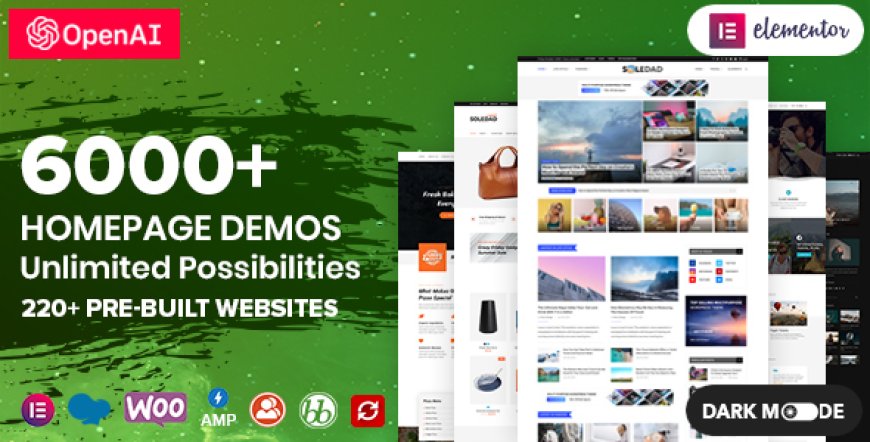 Soledad v8.6.7 – Multipurpose, Newspaper, Blog & WooCommerce WordPress Theme