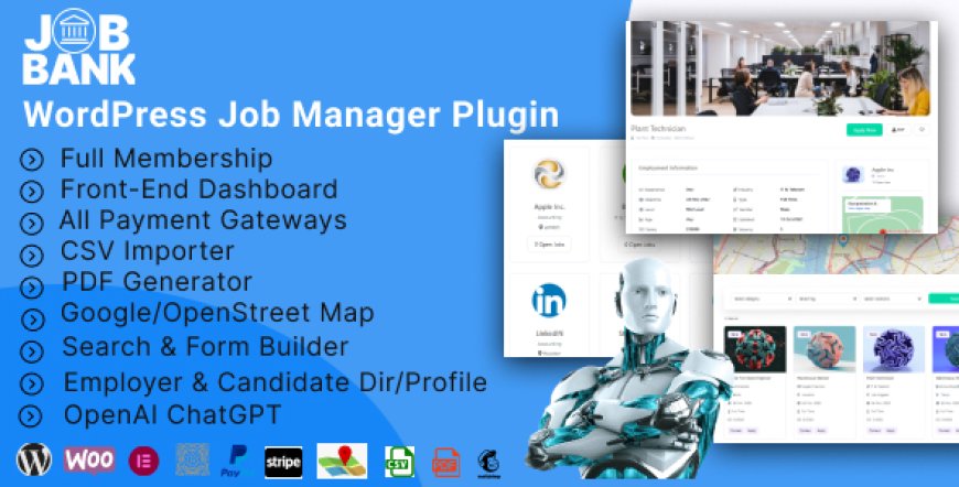 JobBank v1.2.2 - WordPress Job manager plugin