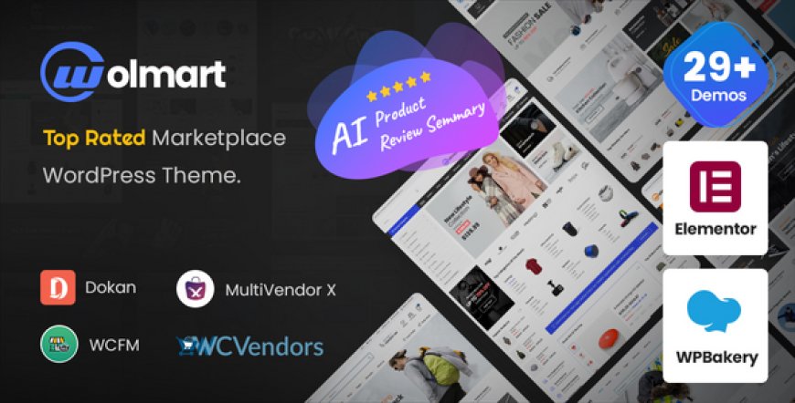 Wolmart v1.9.1 | Multi-Vendor Marketplace WooCommerce Theme