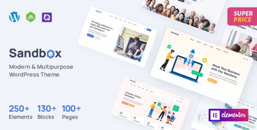 Sandbox v1.1.17 - Modern & Multipurpose WordPress Theme