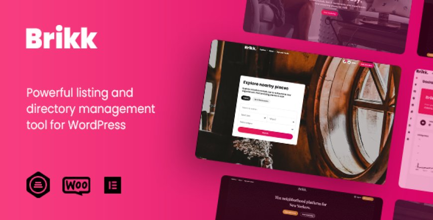 Brikk v2.8.0 - Directory & Listing WordPress Theme