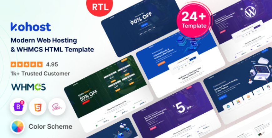Kohost v10.2.0 – Modern Web Hosting & WHMCS Template