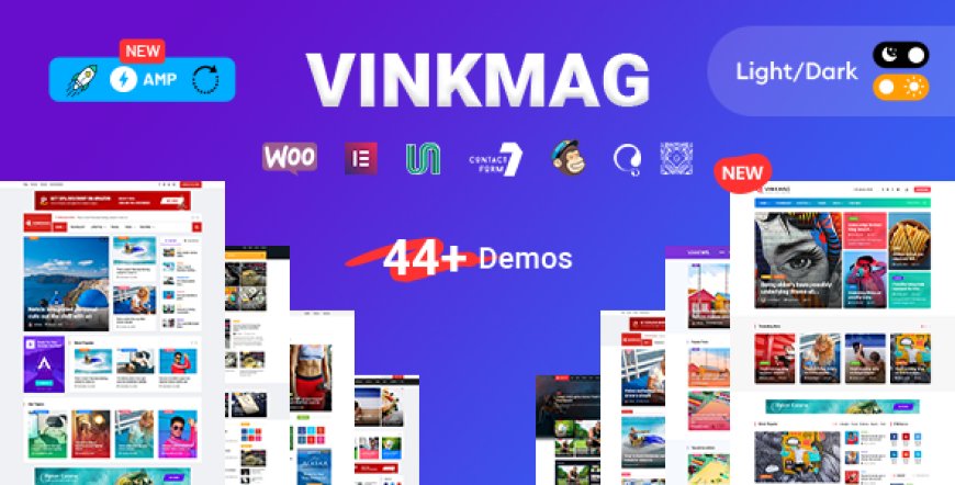 Vinkmag v5.1 - AMP Newspaper Magazine WordPress Theme