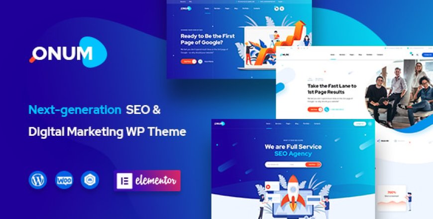 Onum v1.2.16.14 - SEO & Marketing Elementor WordPress Theme
