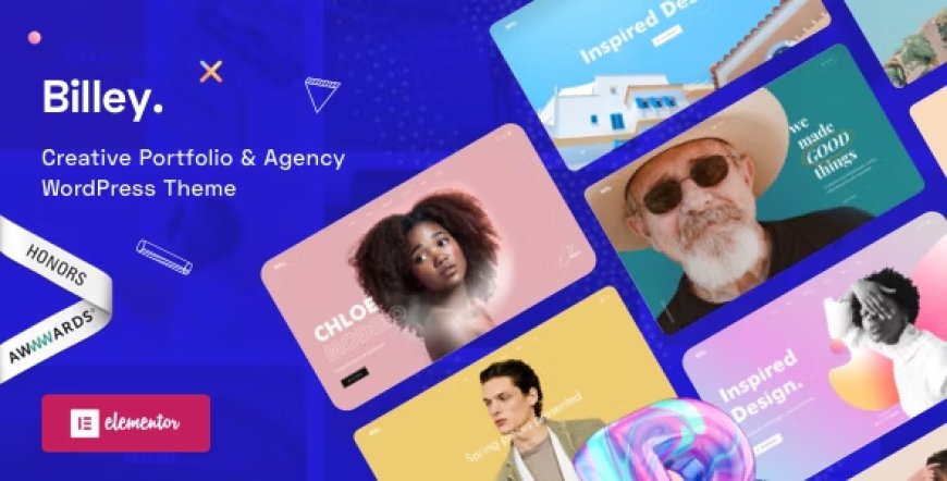Billey v2.1.3 - Creative Portfolio & Agency Elementor WordPress Theme