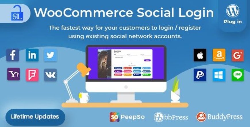Social Login v2.8.4 - WordPress / WooCommerce Plugin