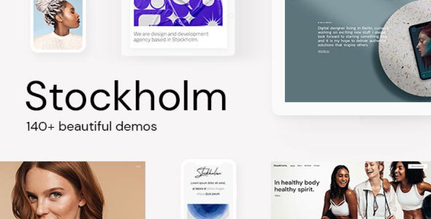 Stockholm v9.14 - Elementor WordPress Theme for Creative Business & WooCommerce