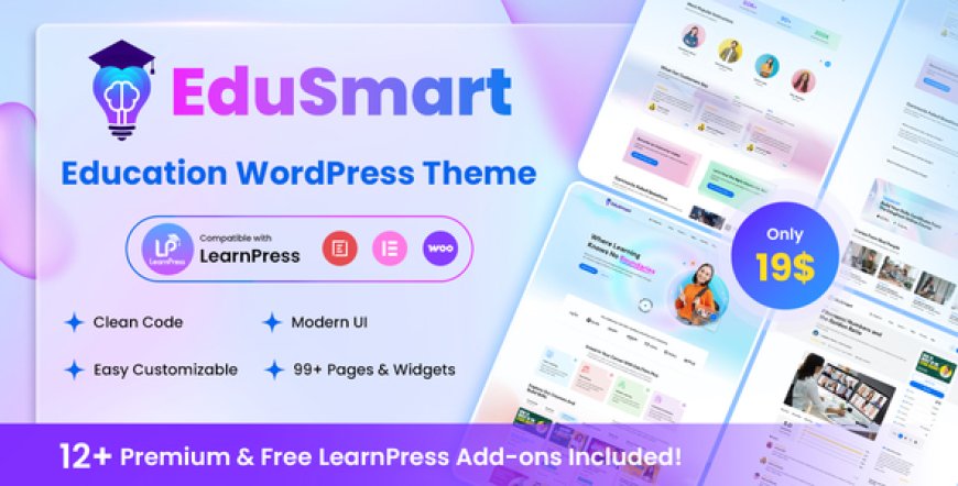 EduSmart v1.0.0 - Education WordPress Theme