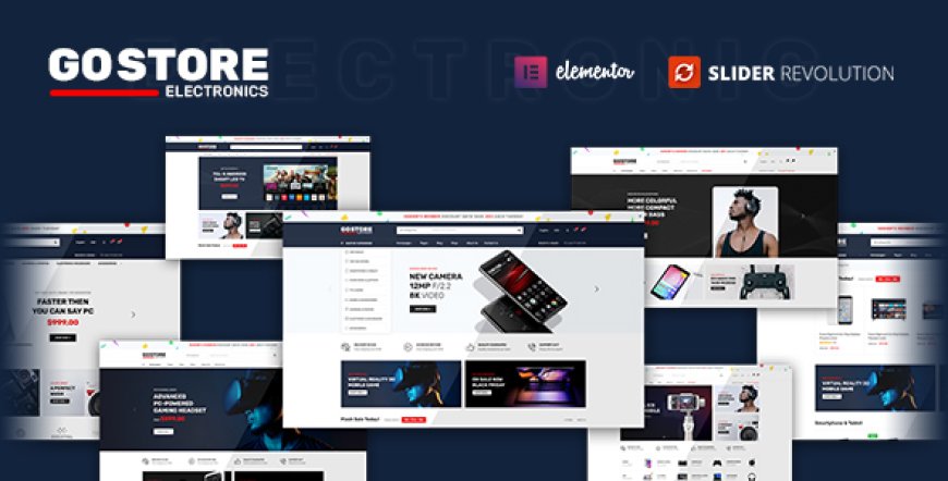 GoStore v1.6.1 - Elementor WooCommerce WordPress Theme