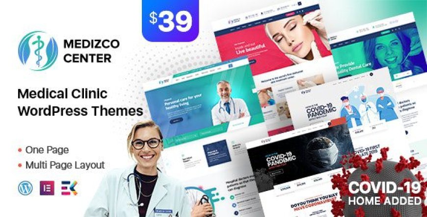 Medizco v3.7.0 - Medical Health & Dental Care Clinic WordPress Theme