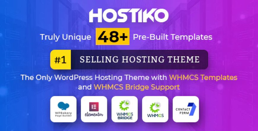 Hostiko v93.0 - Hosting WordPress & WHMCS Theme