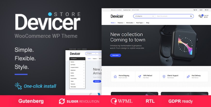 Devicer v1.2.6 - Electronics, Mobile & Tech Store WordPress Theme