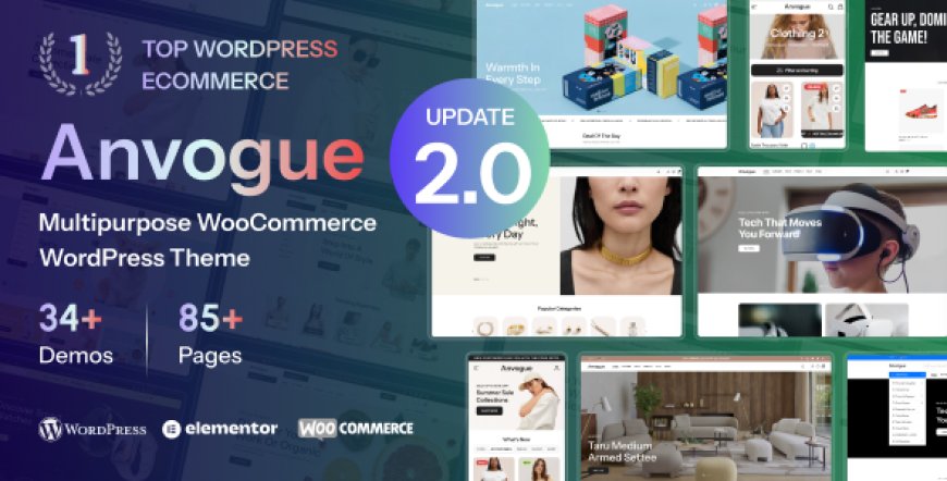 Anvogue v2.0.2 Multipurpose WooCommerce WordPress Theme