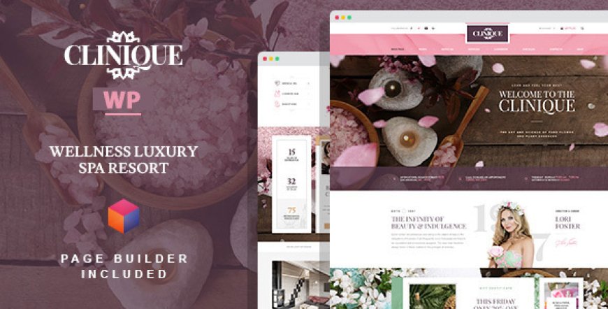 Clinique v1.0 - Wellness Luxury Spa Resort WordPress Theme