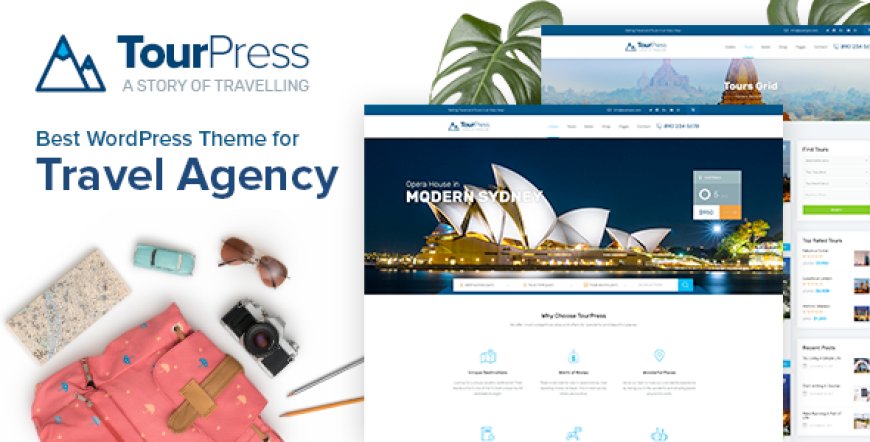 TourPress v1.2.4 - Travel Booking WordPress Theme