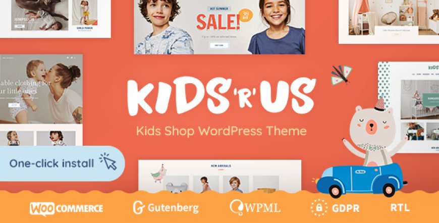 Kids R Us v1.2.1 - Toy Store and Children Clothes Shop Theme
