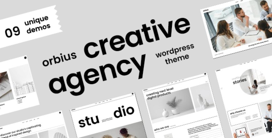 Orbius v1.0.16 - Creative Agency and Portfolio Theme