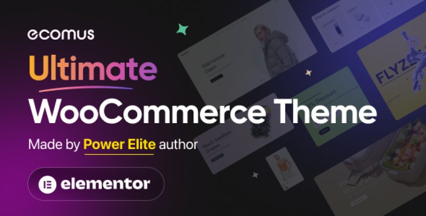 Ecomus v2.1.0 – Multipurpose WooCommerce Theme